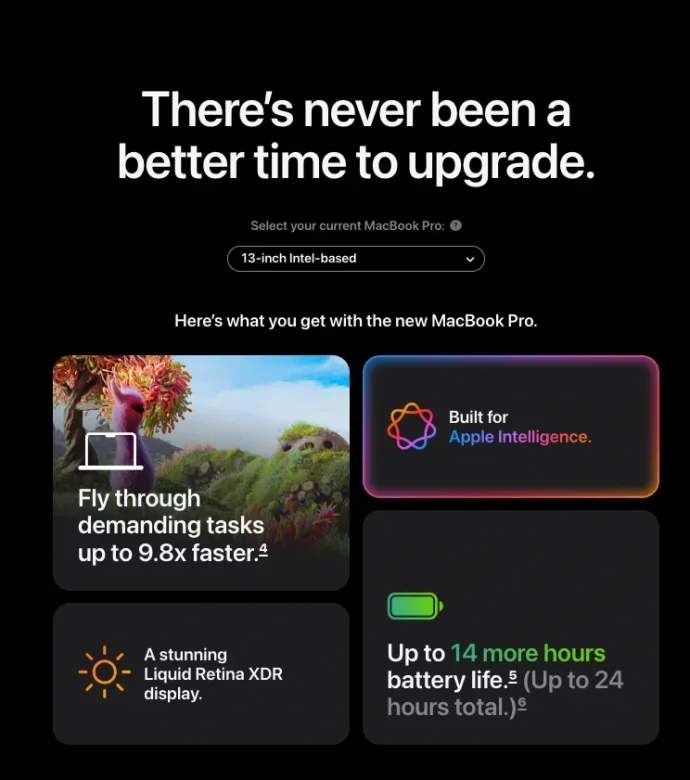 macbook pro m4 upgrade